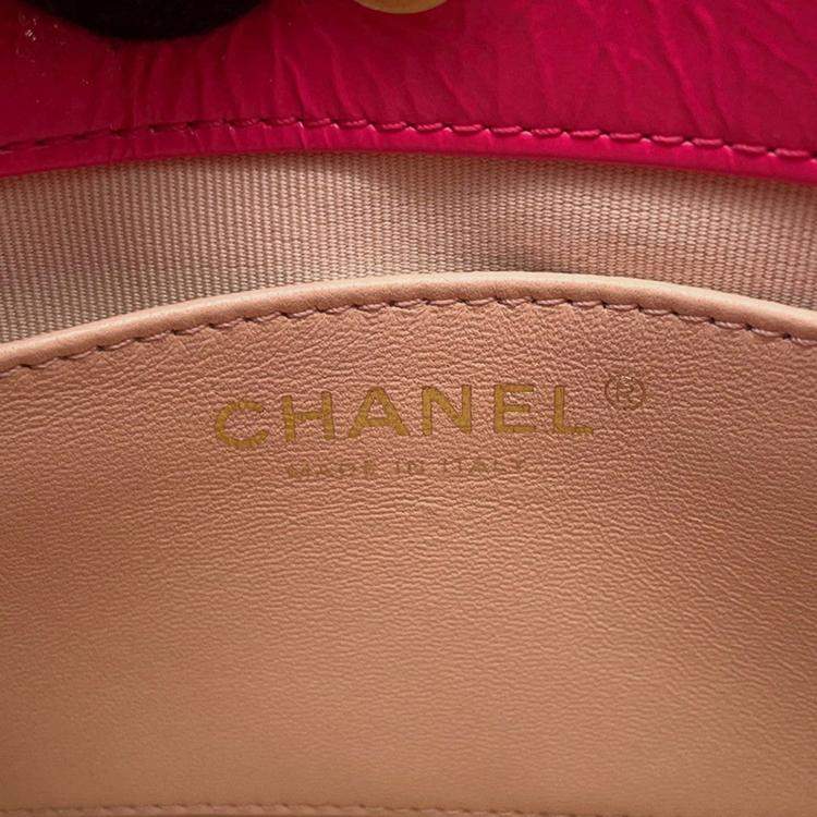مملوكة مسبقًا Chanel Matelasse Hobo Bag Pink Leather