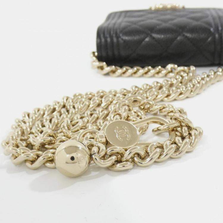 Pre Owned Chanel Boy Line Waist Bag