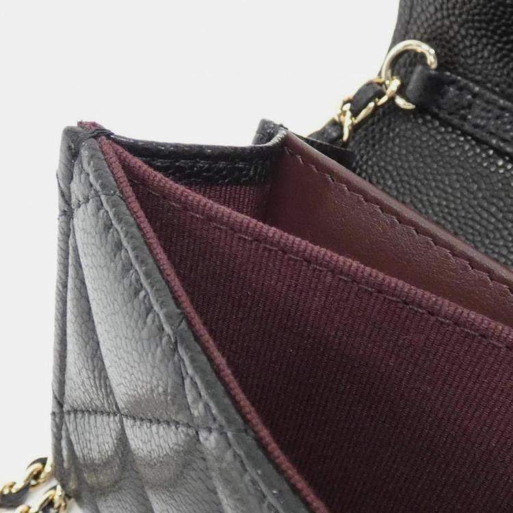 Pre Owned Chanel Timeless Classic Line Chain Clutch