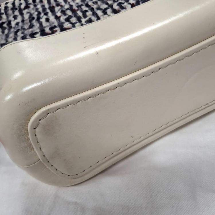 Pre Owned Tweed Calfskin Small Gabrielle Hobo