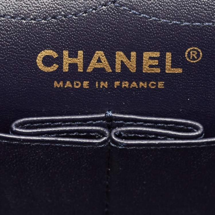 Pre Owned Chanel Green Chevron Leather Classic 226 Reissue 2.55 Flap Bag