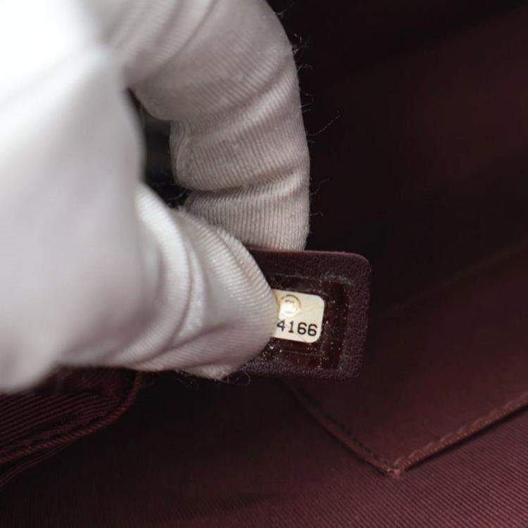 Pre Owned Chanel Navy Blue Lambskin Coco Boy Camera Bag