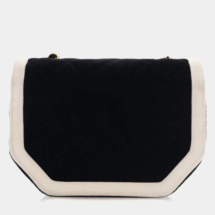 Pre Owned Chanel Vintage Mini Velvet Place Vendome Flap Bag