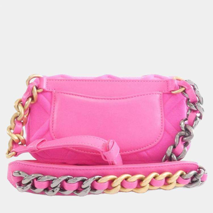 Pre Owned Chanel 19 Line Waist Bag
