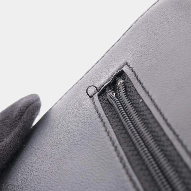 Pre Owned Chanel Boy Black Leather Crossbody Bag