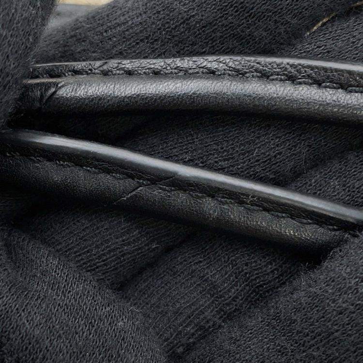 Pre Owned Chanel Matelasse 2-Way Tote Transparent/Black/Beige Plastics Leather Raffia