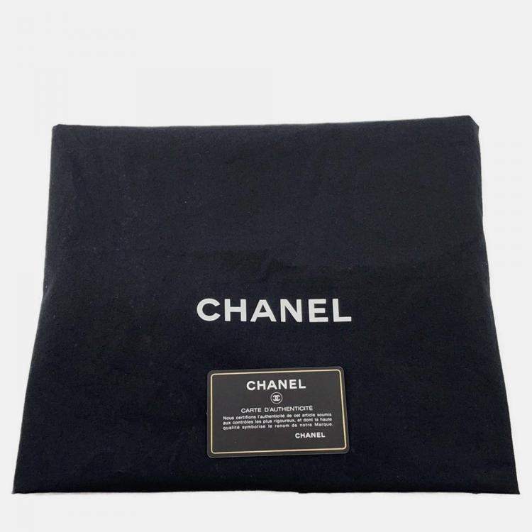 Pre Owned Chanel Matelasse 2-Way Tote Transparent/Black/Beige Plastics Leather Raffia