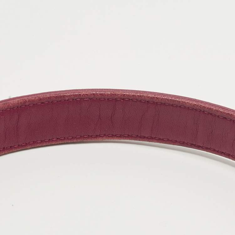 Pre Owned Chanel Pink Quilted Leather Medium Boy Flap Bag