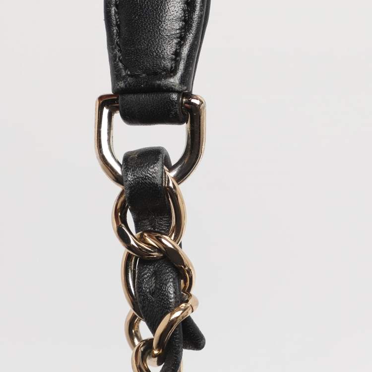 Pre Owned Chanel Indigo Canvas and Leather Small Deauville Shopper Tote