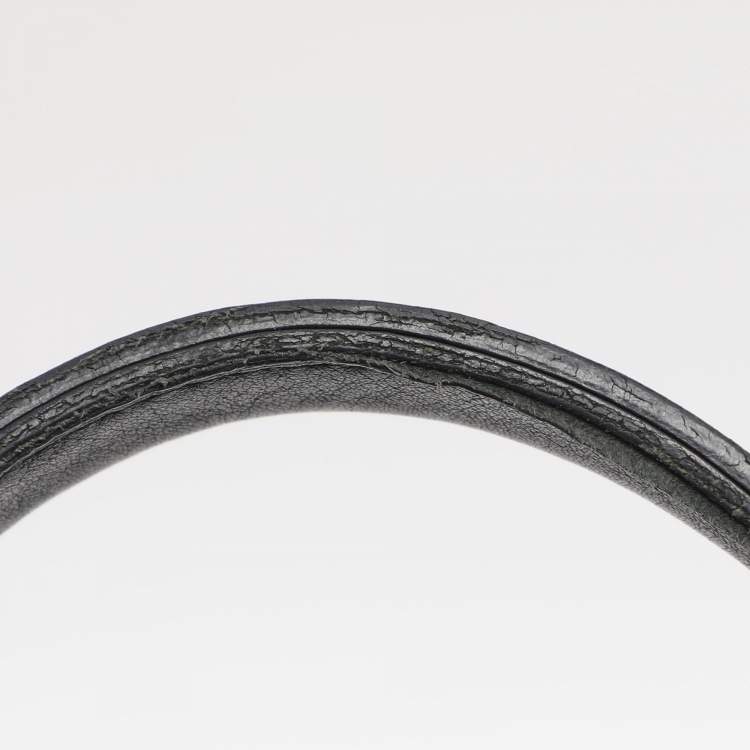 Pre Owned Chanel Indigo Canvas and Leather Small Deauville Shopper Tote