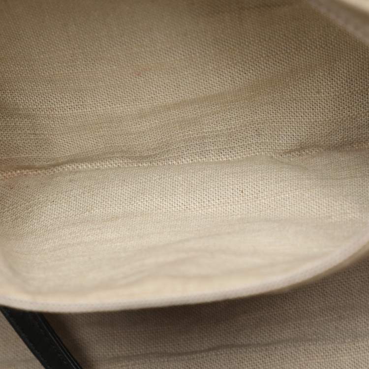 Pre Owned Chanel Indigo Canvas and Leather Small Deauville Shopper Tote