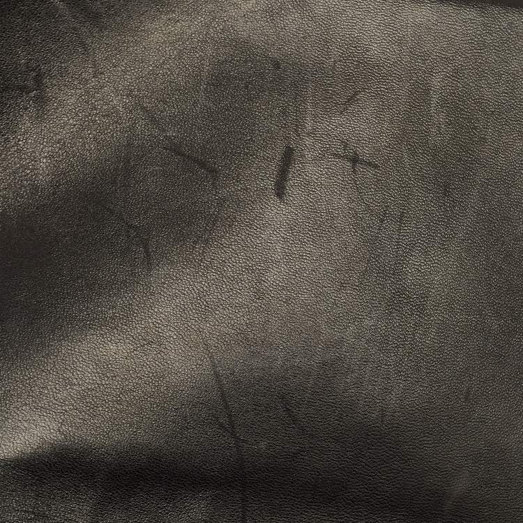 Pre Owned Chanel Black Quilted Leather Maxi Classic Single Flap Bag