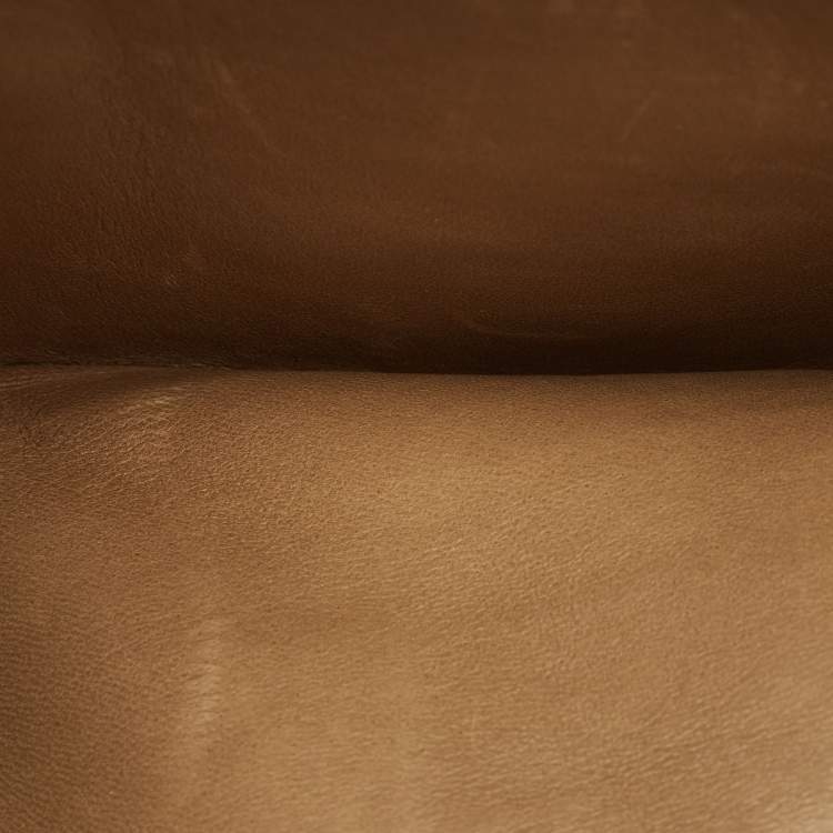 Pre Owned Chanel Gold/Black Python Jumbo Classic Double Flap Bag