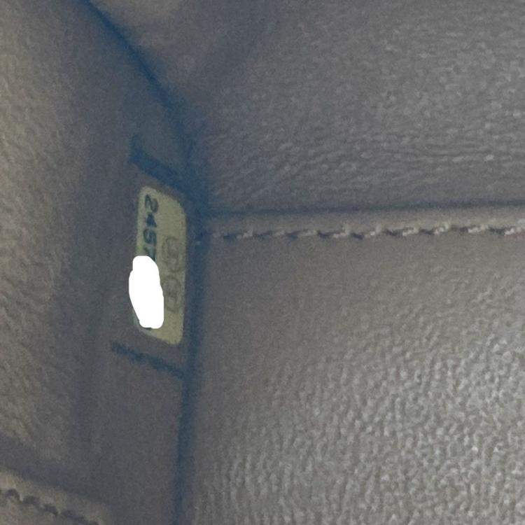 Pre Owned Chanel Cc Coco Mark Matelasse Affinity Small Bag Tote Chain Caviar Skin Beige