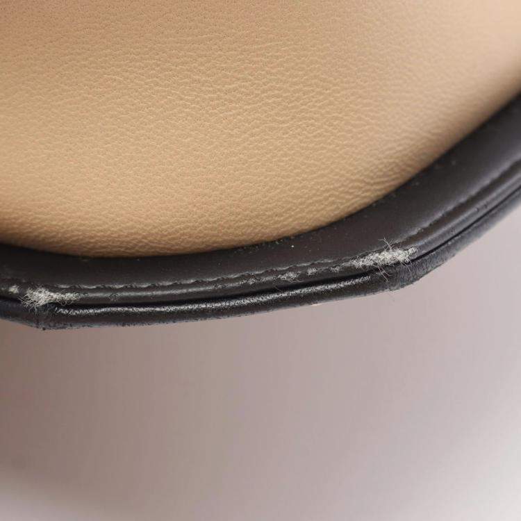 Pre Owned Chanel Octagon CC Small Clasp Quilted Lambskin Flap Bag 