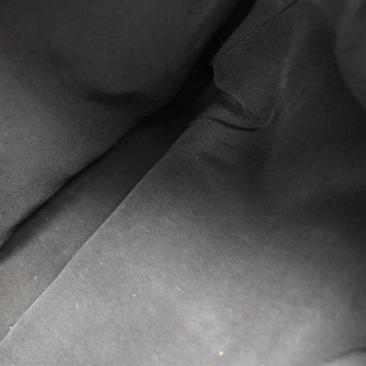 Pre Owned Chanel Black Calfskin Hobo Handbag