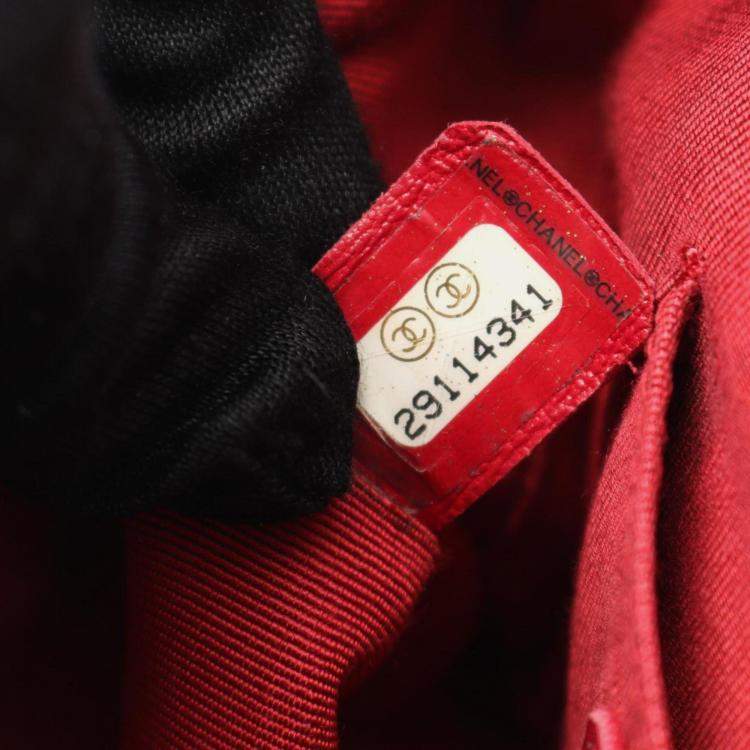 Pre Owned Chanel Top Handle Matelasse Shoulder Bag In Lambskin Leather Black