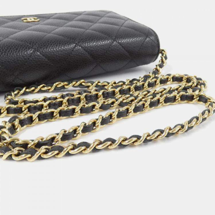 Pre Owned Chanel Timeless Classic Chain Wallet