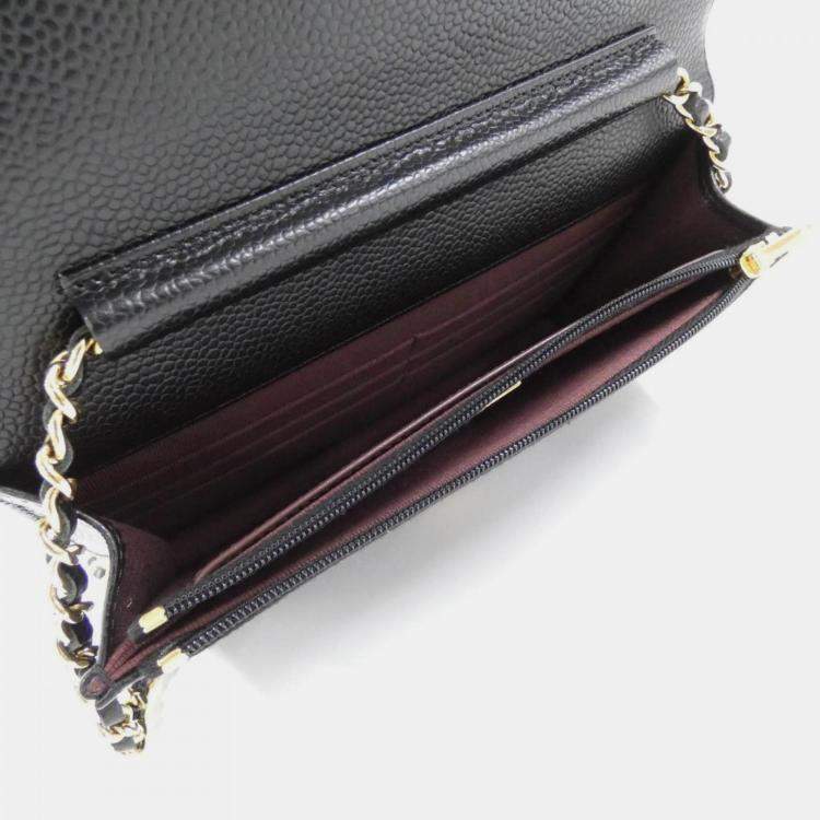 Pre Owned Chanel Timeless Classic Chain Wallet
