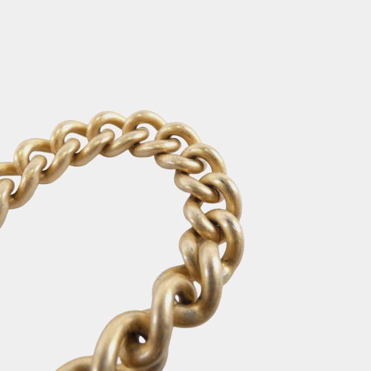 Pre Owned Chanel Boy Line Chain Wallet