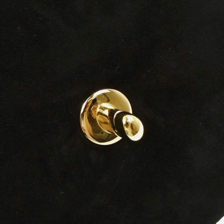 Pre Owned Chanel Black Suede Handbag