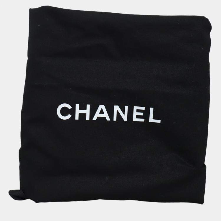 Pre Owned Chanel Brown Leather Medium C22 Bag