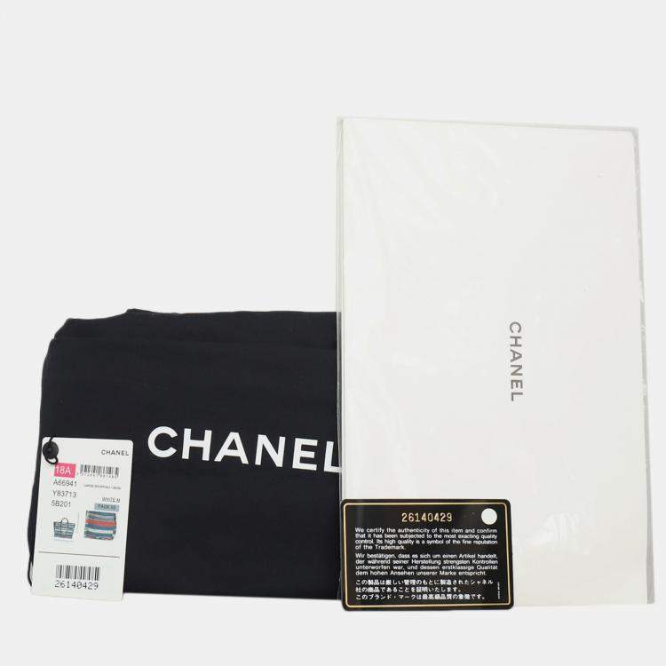 Pre Owned Chanel Medium Deauville Tote Bag