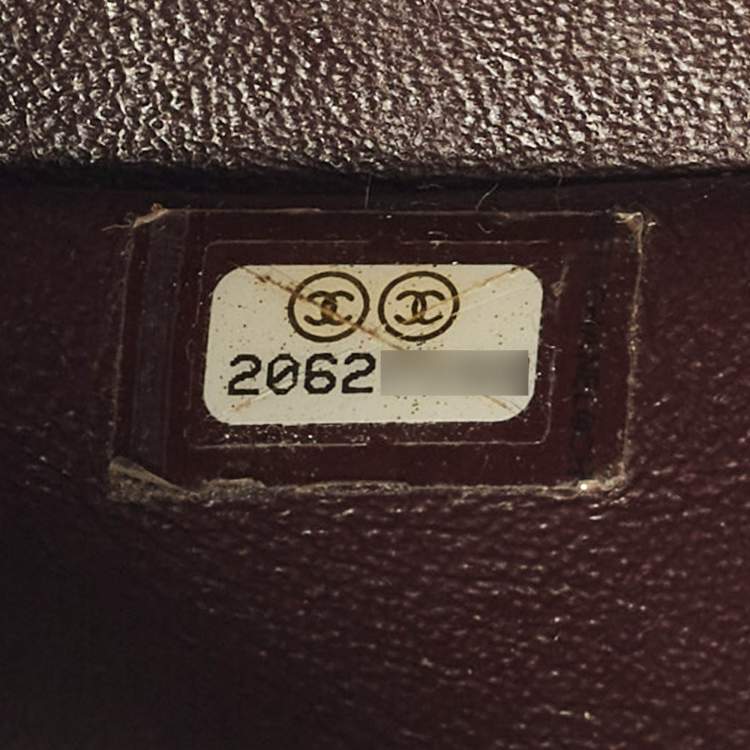 Pre Owned Chanel Black Quilted Caviar Leather Jumbo Classic Double Flap Bag