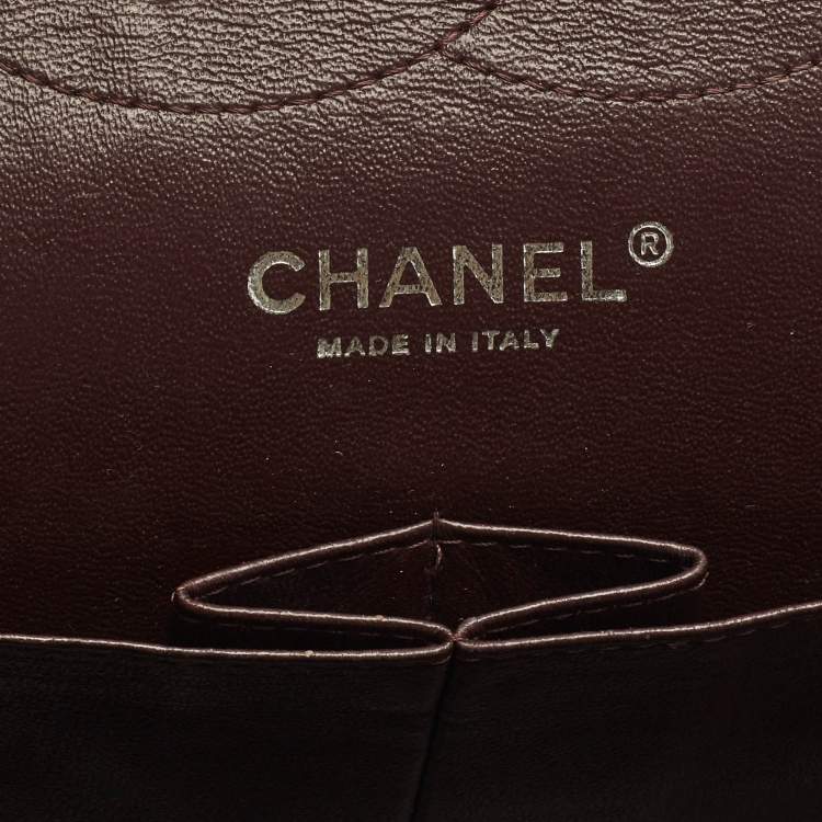 Pre Owned Chanel Black Quilted Caviar Leather Jumbo Classic Double Flap Bag