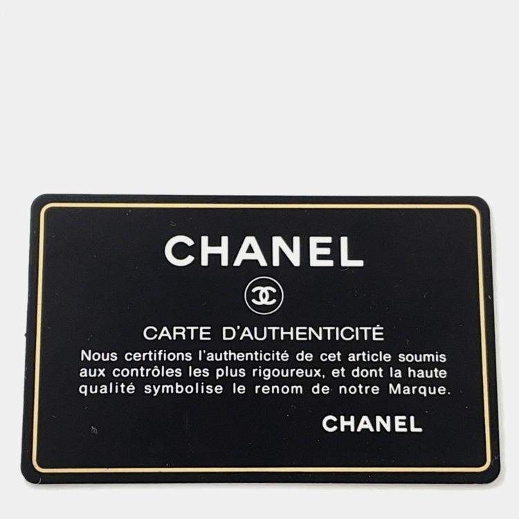 Pre Owned Chanel Deauville Drawstring Shoulder Black/Gray/White Canvas