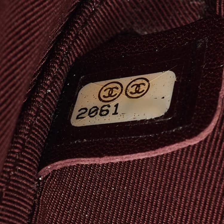 Pre Owned Chanel Navy Blue Quilted Leather Large Coco Boy Camera Case Bag