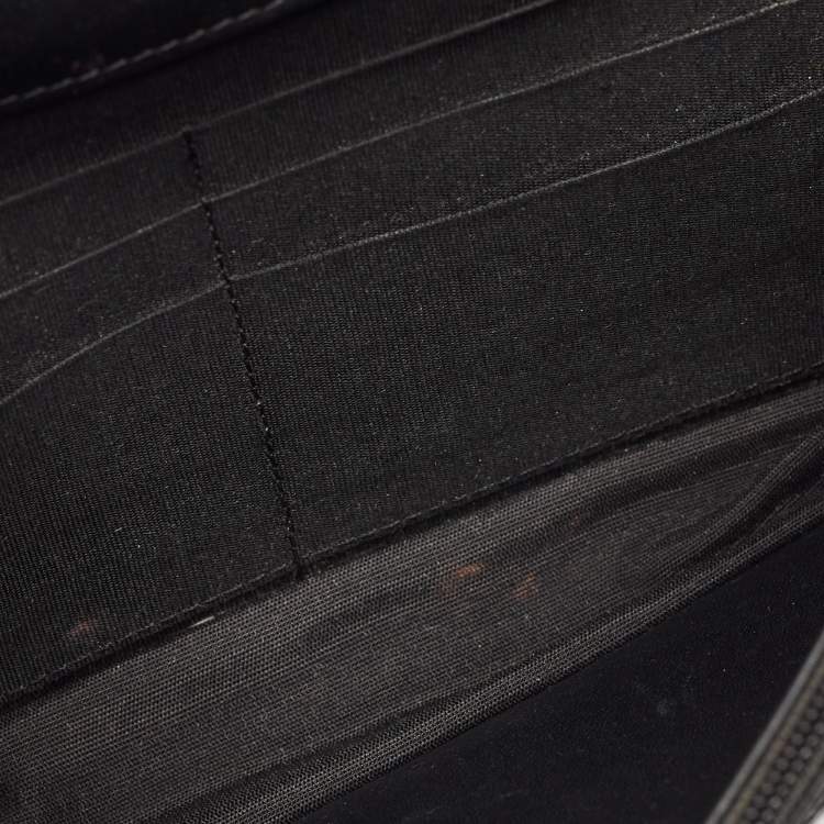 Pre Owned Chanel Black Caviar Leather CC Wallet On Chain