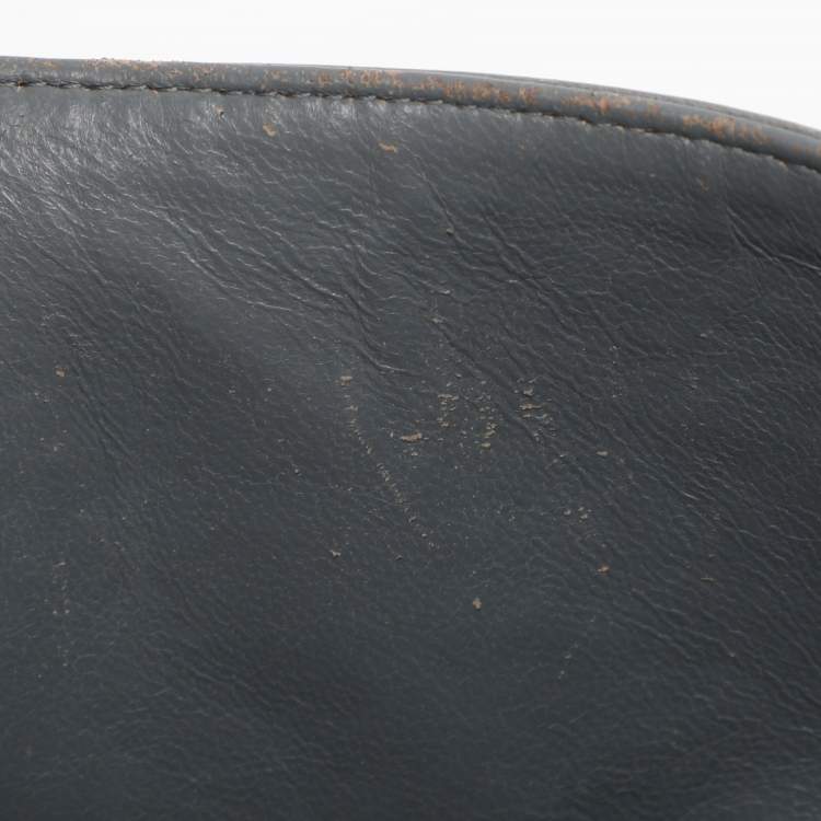 Pre Owned Chanel Classic Double Flap Medium Patent Leather Flap Bag