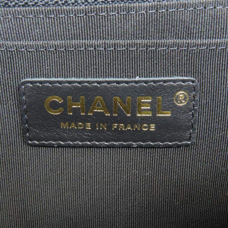 Pre Owned Chanel Chain Shoulder V Stitch Bag Lambskin