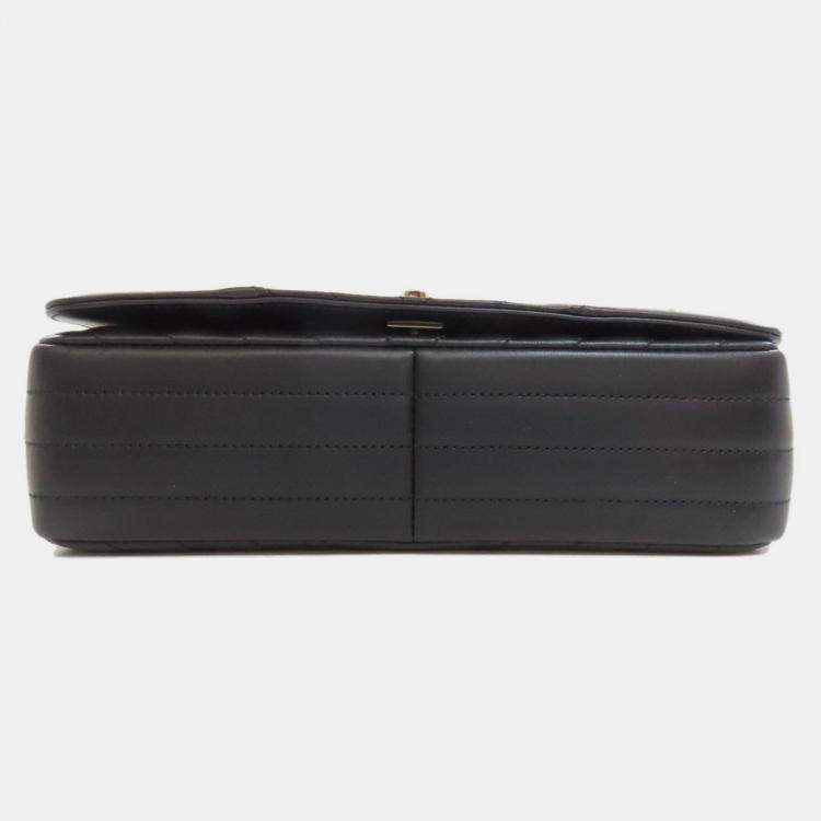 Pre Owned Chanel Chain Shoulder V Stitch Bag Lambskin