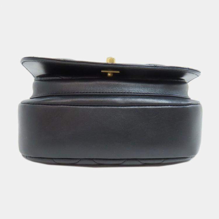 Pre Owned Chanel Matelasse Chain Shoulder Bag Lambskin