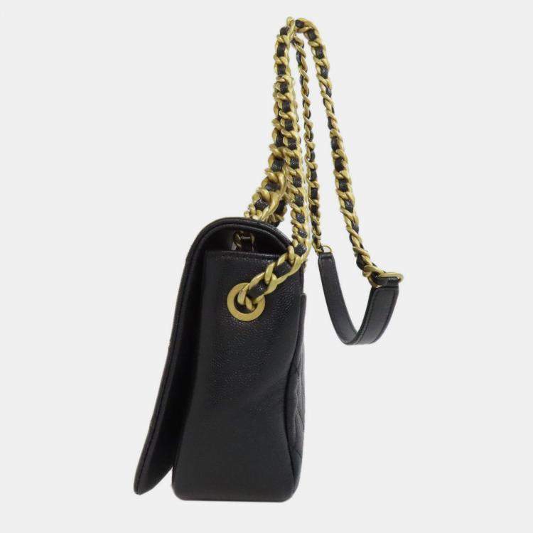 مملوكة مسبقًا Chanel Matelasse Shoulder Bag Grained Calfskin