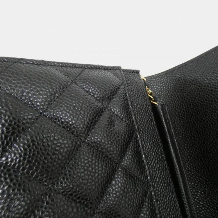 Pre Owned Chanel Timeless Classic Line Chain Wallet