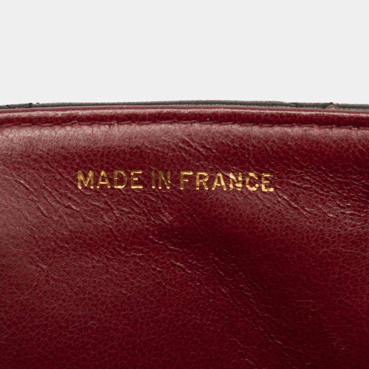 Pre Owned Chanel Black Quilted Lambskin XL Square Flap