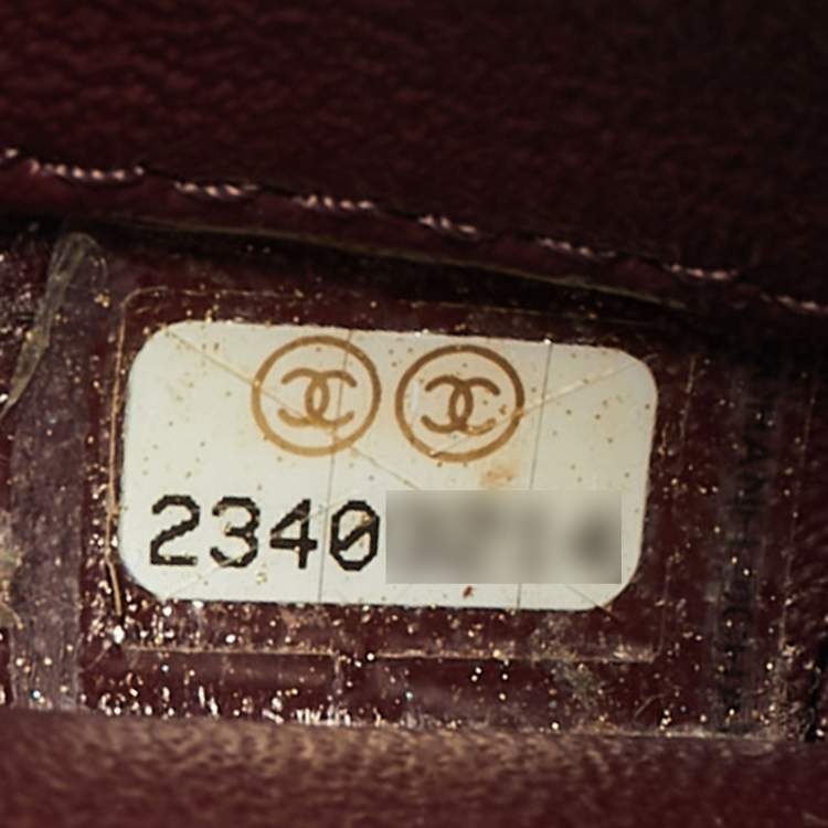 Pre Owned Chanel Small Trendy CC Black Quilted Leather Top Handle Bag