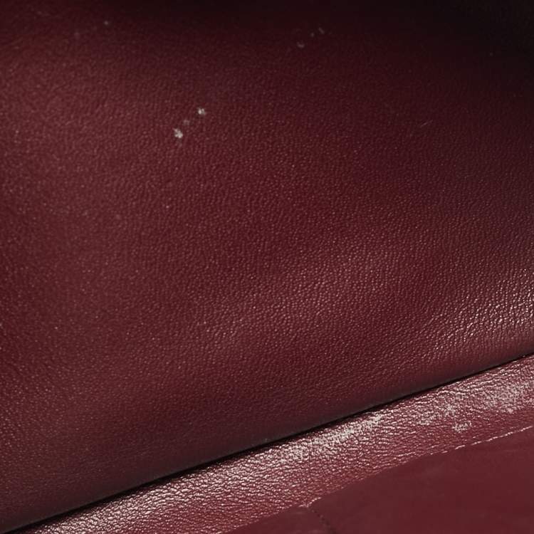 Pre Owned Chanel Small Trendy CC Black Quilted Leather Top Handle Bag