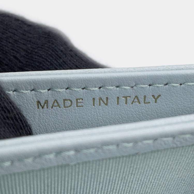 Pre Owned Chanel Chain Wallet 19 Coin Purse Lambskin