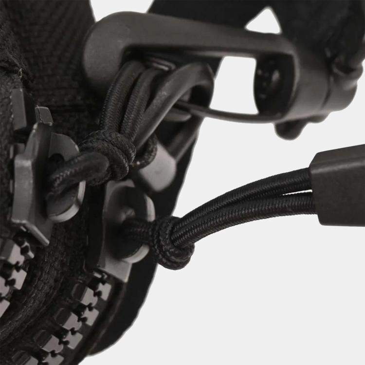 Pre Owned Chanel Black White Travel Line Crossbody Bag