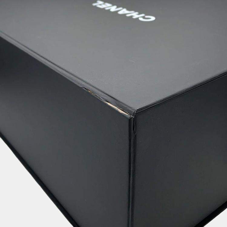 Pre Owned Chanel Backpack Silver Metalic Lambskin