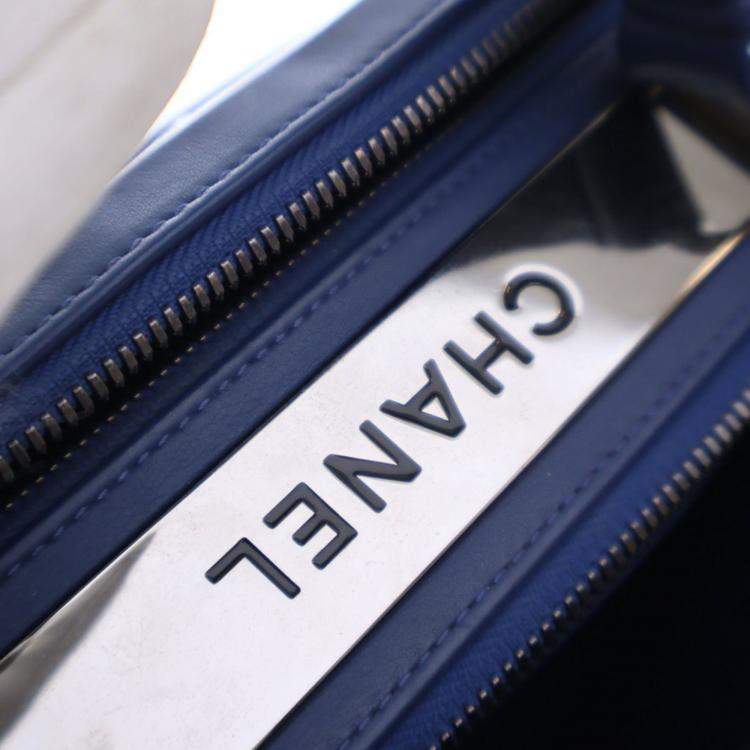 Pre Owned Chanel Medium Calfskin Trendy CC Bowling Bag