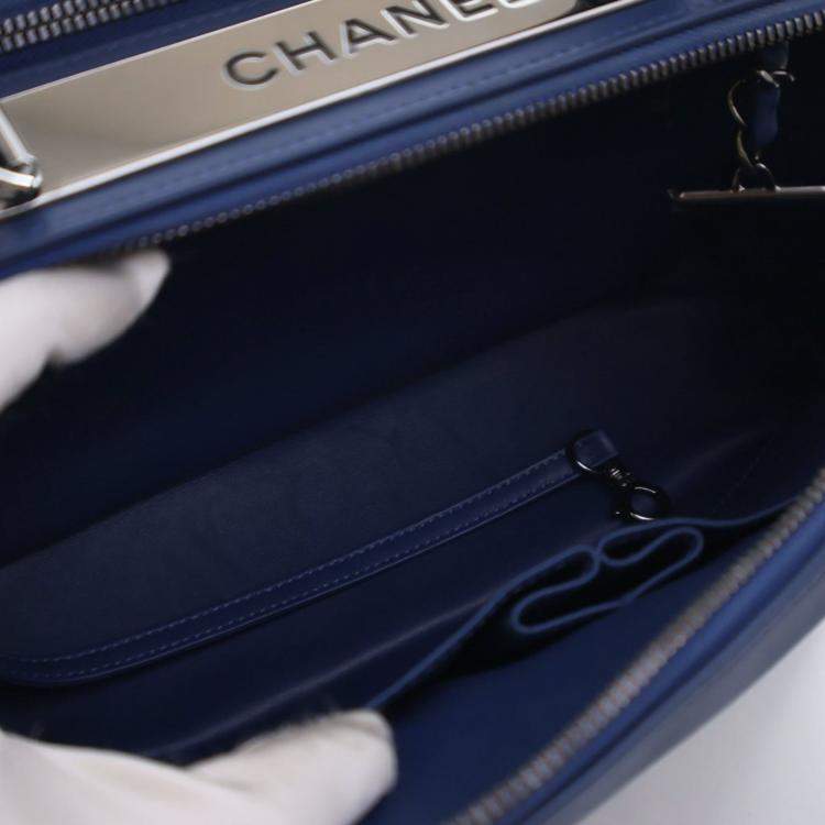 Pre Owned Chanel Medium Calfskin Trendy CC Bowling Bag