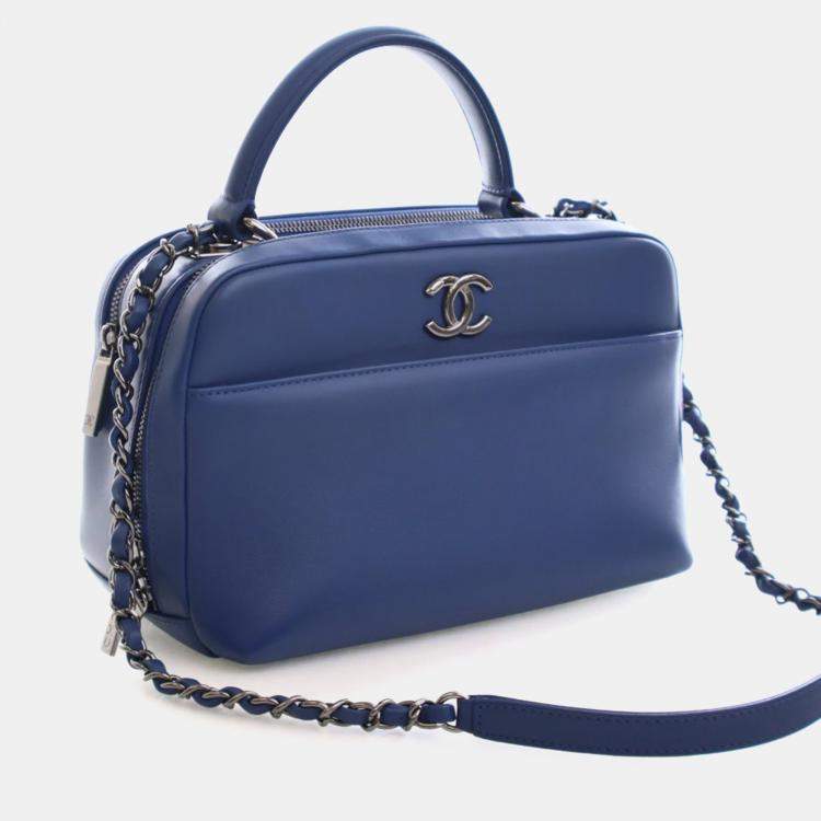 Pre Owned Chanel Medium Calfskin Trendy CC Bowling Bag