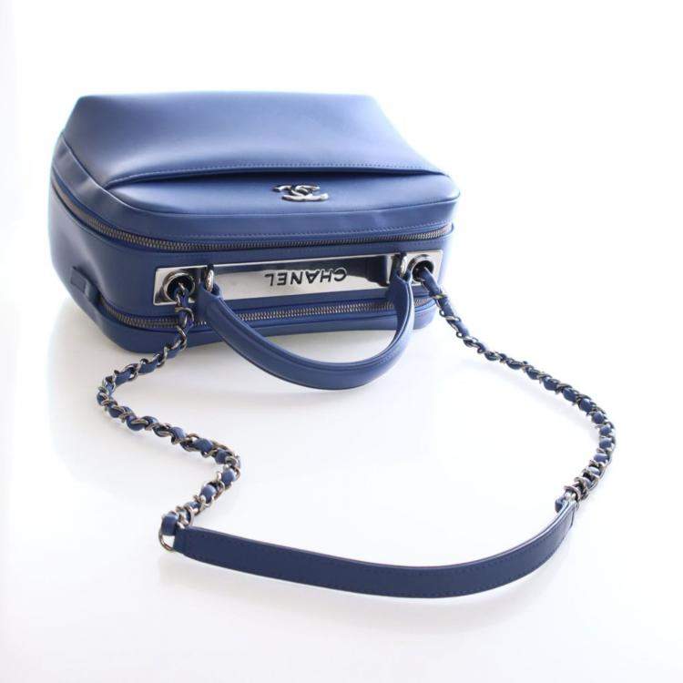 Pre Owned Chanel Medium Calfskin Trendy CC Bowling Bag