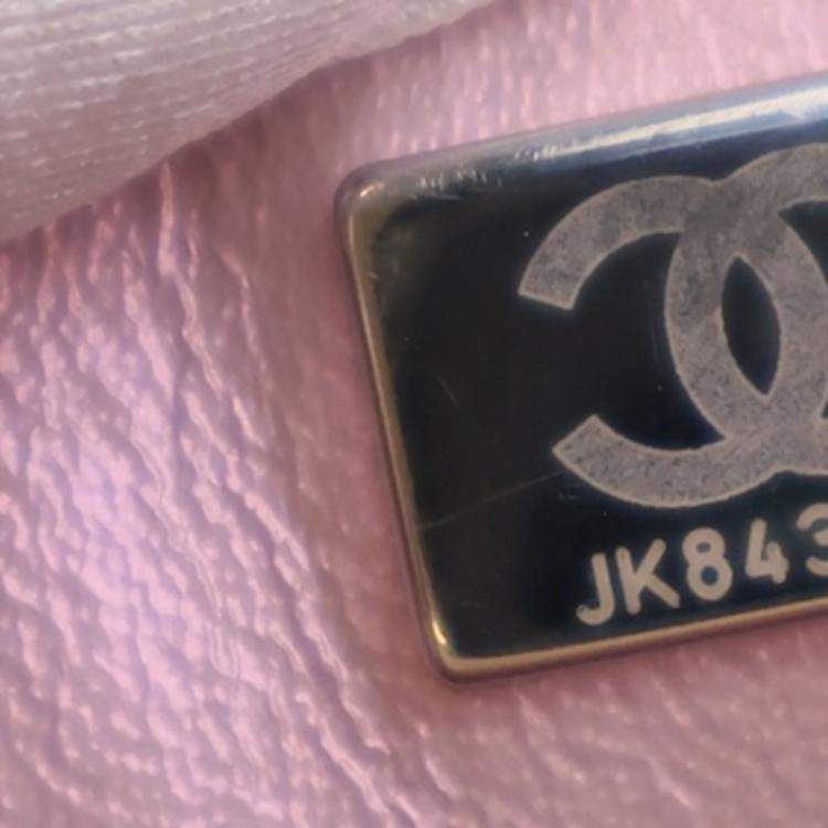 Pre Owned Chanel Mini Calfskin Square Classic Flap Bag