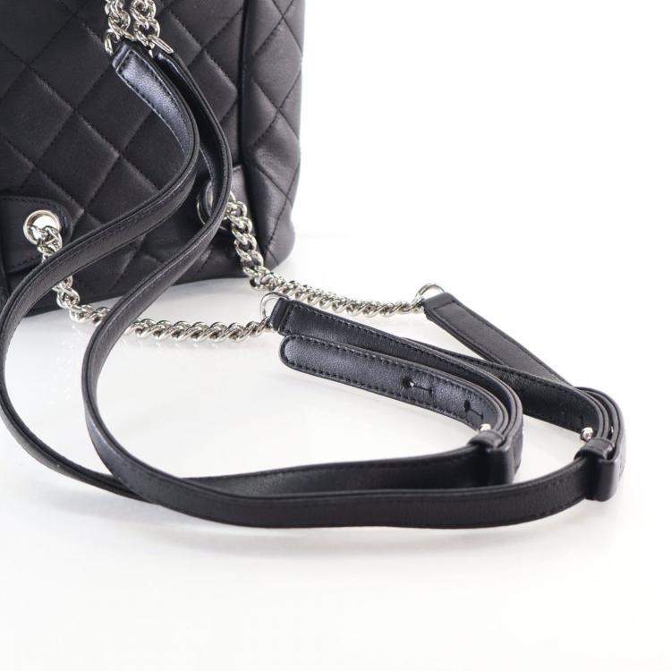 Pre Owned Chanel Small Lambskin Metallic Bubble Backpack